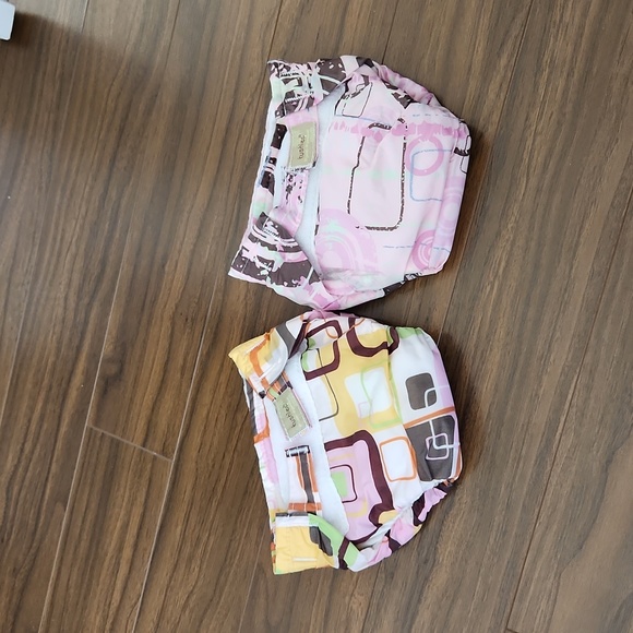 VGUC 2-pack Kushies Organic All-In-One cloth diapers - Picture 2 of 12